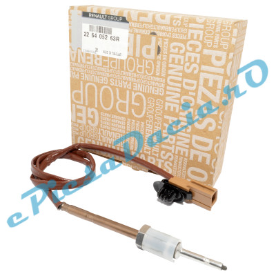 Senzor Temperatura Gaze Evacuare 1.5dCi EURO 6, LOGAN 2, DUSTER, DOKKER, MEGANE 4, Original Renault 226405263R (226408209R)
