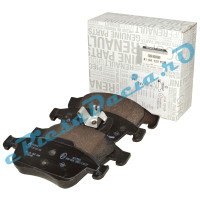 Set Placute Frana DUSTER 2, DOKKER, DUSTER, CAPTUR, CAPTUR 2, Originale Renault 410A12582R (410605961R)