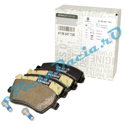 Placute Frana DOKKER, DUSTER, MEGANE 4, CLIO 4, Originale Renault 410604775R