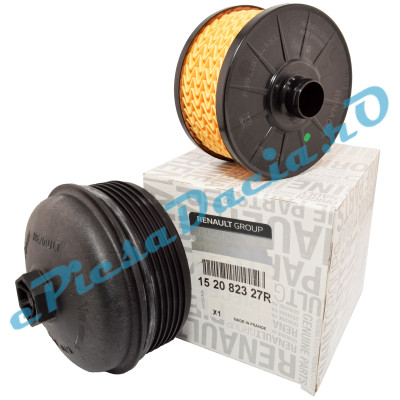 Filtru Ulei Cu Carcasă LOGAN 3, SANDERO 3, JOGGER, DUSTER 2 1.0TCe si 1.3TCe, DUSTER 3 1.0TCe si 1.2TCe, Original Renault 152082327R Filtru Ulei Cu Carcasă LOGAN 3, SANDERO 3, JOGGER, DUSTER 2 1.0TCe si 1.3TCe, DUSTER 3 1.0TCe si 1.2TCe, Original Renault 152082327R
