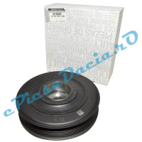 Fulie (Arbore Cotit) Motor 1.0TCe, Cu Masă Dublă, LOGAN 2, SANDERO 2, Originala Renault 123037616R