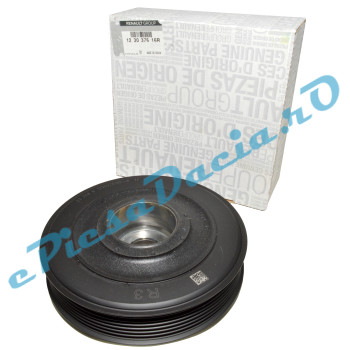 Fulie (Arbore Cotit) Motor 1.0TCe, Cu Masă Dublă, LOGAN 2, SANDERO 2, Originala Renault 123037616R