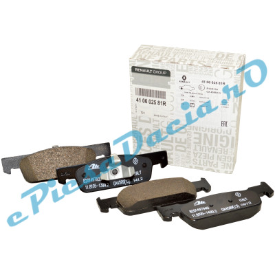 Set Placute Frana LOGAN 2, 1.0SCe, 0.9TCe, 1.2-16Valve, 1.5dCi, Originale Renault 410602581R