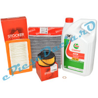 KIT Revizie LOGAN 3, SANDERO 3, JOGGER, 1.0TCe, CASTROL RN17 Si Filtre After-Market STOCKER, C.A.