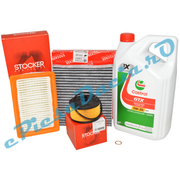 KIT Revizie LOGAN 3, SANDERO 3, JOGGER, 1.0TCe, CASTROL RN17 Si Filtre After-Market STOCKER, C.A. KIT Revizie LOGAN 3, SANDERO 3, JOGGER, 1.0TCe, CASTROL RN17 Si Filtre After-Market STOCKER, C.A.