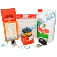 KIT Revizie LOGAN 3, SANDERO 3, JOGGER 1.0TCe ECO G-100, CASTROL RN17 Si Filtre After-Market STOCKER