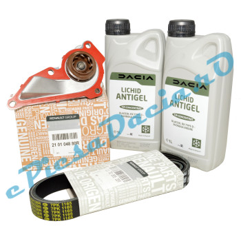 Pachet Revizie Pompa Apa 1.0TCe-1.3TCe, LOGAN 3, SANDERO 3, LOGAN 2, DUSTER 2, Complet, Renault 210104880R + 7711949706 + 117209538R