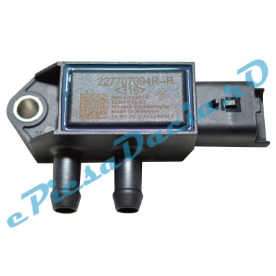 Senzor Presiune Diferentiala Filtrul De Particule (Gaze Evacuare DPF), 1.0TCe-1.3TCe, LOGAN 3, DUSTER 2, Original Renault 227707094R