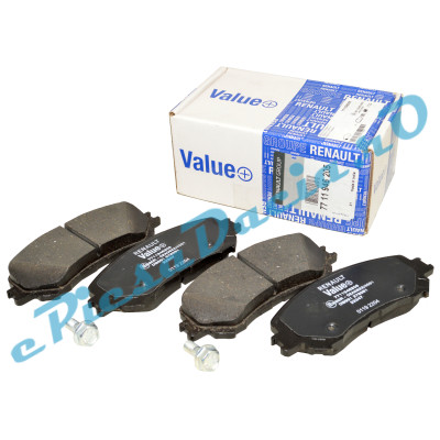 Placute Frana Megane 4, Captur 2, Scénic 4, Espace 5, Talisman, Originale Renault Value 7711946205 ( echivalenta 410606808R )