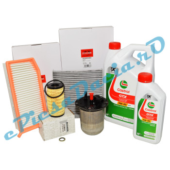 Pachet Revizie Ulei si Filtre Motor 1.5dCi EURO 6+ Cu AdBlue®, LOGAN 2, DUSTER 2, RENAULT + STOCKER + CASTROL RN17