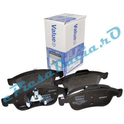 Set Placute Frana Fata DUSTER 3, DUSTER 2, CAPTUR 2, SYmBioZ, Originale Renault-Value 7717274238