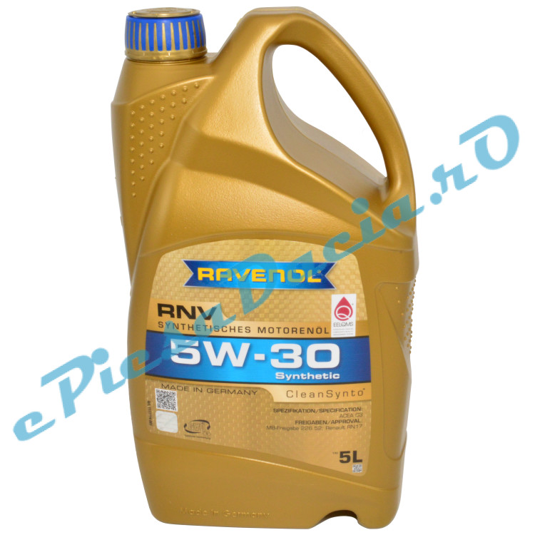 KIT Revizie RAVENOL 5W30 RN17, LOGAN 3, SANDERO 3, JOGGER, 1.0TCe