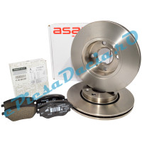 Pachet Placute si Discuri Frana LOGAN 3, SANDERO 3, JOGGER, RENAULT 410608885R + ASAM 55751 Pachet Placute si Discuri Frana LOGAN 3, SANDERO 3, JOGGER, RENAULT 410608885R + ASAM 55751