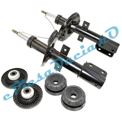 Pachet Amortizoare Fata + Flanse + Rulmenti SANDERO 3 STEPWAY, Original Renault 543024593R + 543020280R + 543251700R