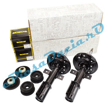 Pachet Amortizoare Fata, Flanse Si Rulmenti LOGAN 3, SANDERO 3, Renault 543026804R (fost 543021244R) + Monroe MK535