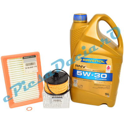 Pachet Schimb Ulei LOGAN 3, SANDERO 3, JOGGER, Motor 1.0TCe, Cu Sau Fara GPL. RAVENOL RN17 Pachet Schimb Ulei LOGAN 3, SANDERO 3, JOGGER, Motor 1.0TCe, Cu Sau Fara GPL. RAVENOL RN17