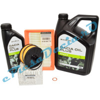 Pachet Revizie Intermediară Dacia Oil Plus RN17 + Filtre Renault LOGAN 3, SANDERO 3, JOGGER 1.0 TCe