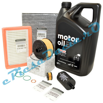 Pachet Revizie Ulei si Filtre LOGAN 3, SANDERO 3, JOGGER, Motor 1.0TCe ECO-G, Cu GPL, C.A. Original Renault