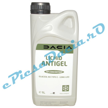 Antigel Dacia RX-TYPE E LONG LIFE −37°C Albastru Original Dacia 7711949707 Concentrat
