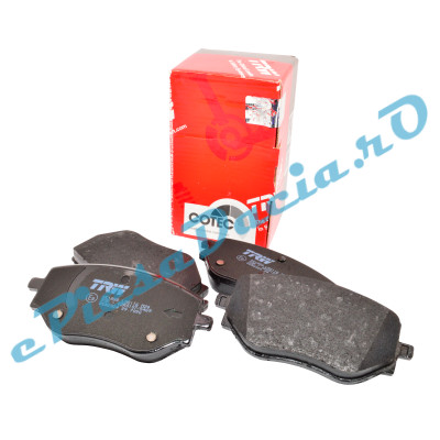 Plăcuțe frână LOGAN 3, SANDERO 3, JOGGER, TRW GDB2324 (echivalent 410608885R)