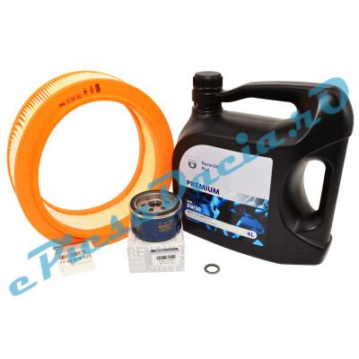 Pachet Revizie Logan 1, Sandero 1 1.4 MPI / 1.6 MPI Dacia Oil 5W30 + Filtre Renault Pachet Revizie Logan 1, Sandero 1 1.4 MPI / 1.6 MPI Dacia Oil 5W30 + Filtre Renault