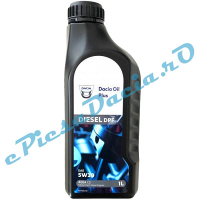 Ulei Dacia Oil Plus Diesel DPF 5W30 1L, 6002005671 Ulei Dacia Oil Plus Diesel DPF 5W30 1L, 6002005671