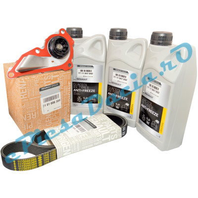 Pachet Revizie Pompa Apa 1.0TCe, LOGAN 3, SANDERO 3, LOGAN 2, DUSTER 2, Renault 210100638R + 117209538R + 7711947052
