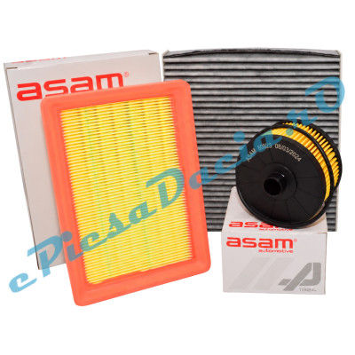 Pachet Filtre Revizie Logan 3, Sandero 3, Jogger 2021-2026+ , ASAM 80923 + 57667 + 01416 Pachet Filtre Revizie Logan 3, Sandero 3, Jogger 2021-2026+ , ASAM 80923 + 57667 + 01416